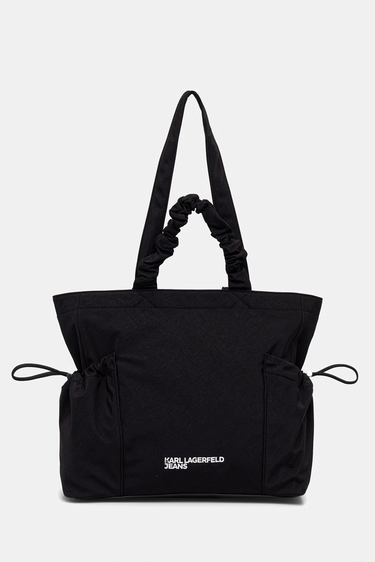 Karl Lagerfeld Jeans torebka mieści A4 czarny B2W30143