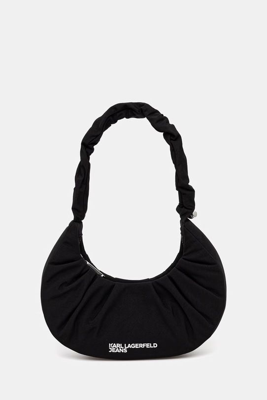 Τσάντα Karl Lagerfeld Jeans υφασμάτινο μαύρο B2W30146
