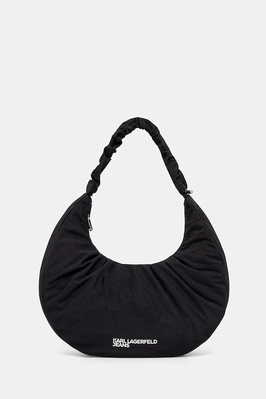 Τσάντα Karl Lagerfeld Jeans υφασμάτινο μαύρο B2W30239