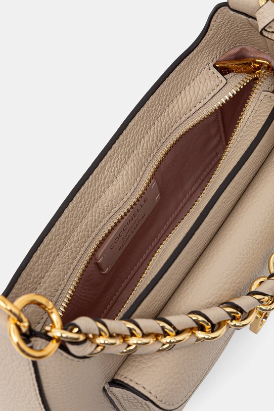 Coccinelle torebka skórzana E1.TFK.12.02.01 beżowy