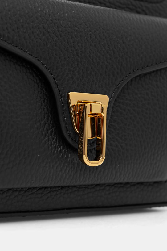 Coccinelle torebka skórzana czarny E1.TFK.12.02.01