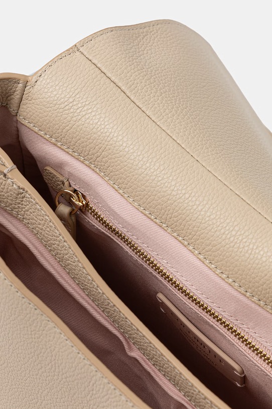 Coccinelle kabelka dámska kožená E1.U7F.12.01.01 béžová