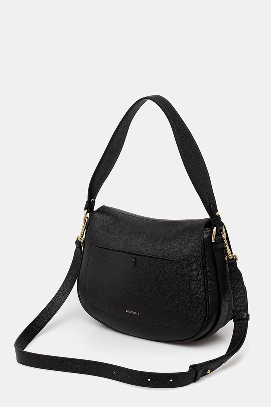 Akcesoria Coccinelle torebka damska skórzana E1.U7F.12.01.01 czarny