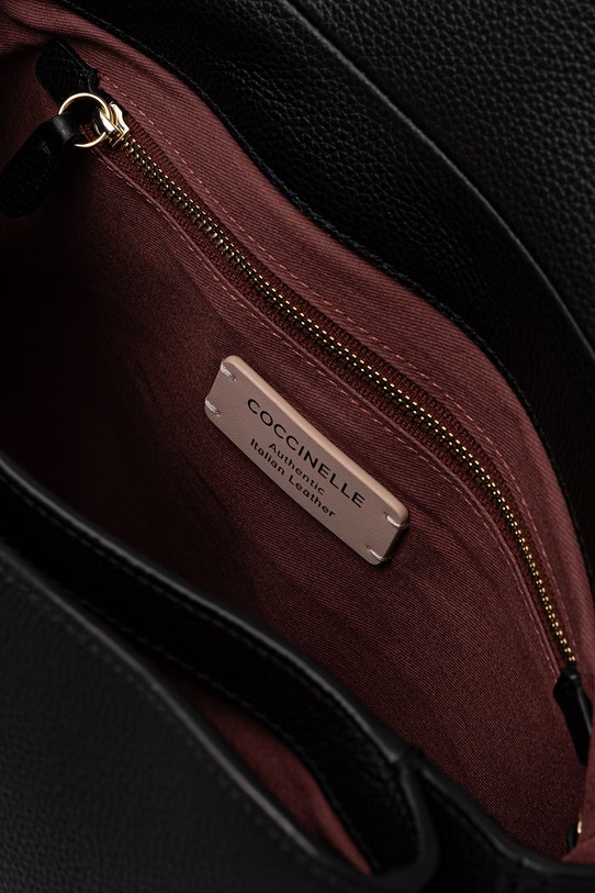 Coccinelle torebka damska skórzana E1.U7F.12.01.01 czarny