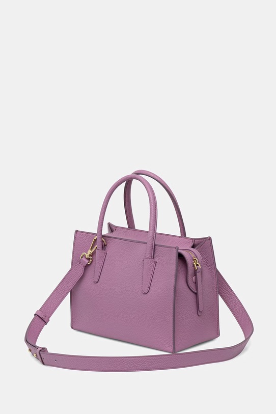 Akcesoria Coccinelle torebka crossbody damska skórzana E1.UAK.18.01.01 fioletowy