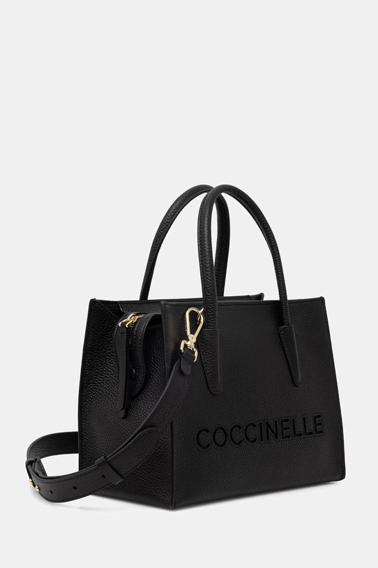 Coccinelle torebka crossbody damska skórzana E1.UAK.18.01.01 czarny SS26