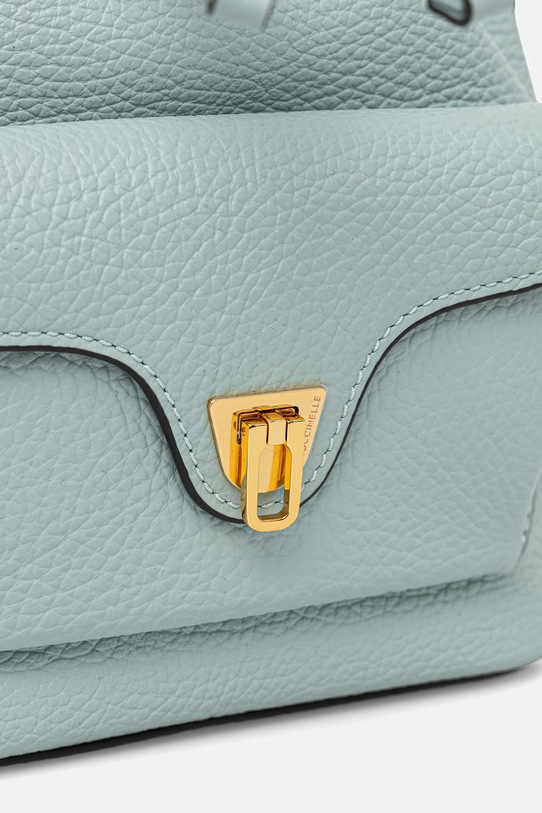 Coccinelle torebka skórzana turkusowy E1.TFK.23.03.01