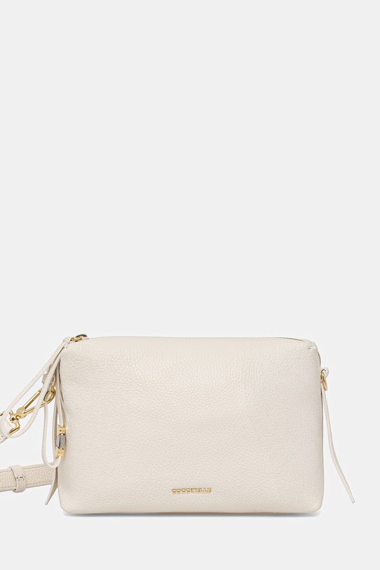 Coccinelle torebka skórzana skóra licowa beżowy E1.U45.15.01.01