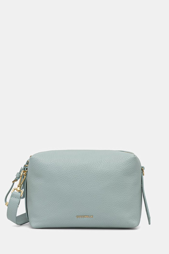 Coccinelle torebka skórzana skóra licowa turkusowy E1.U45.15.01.01