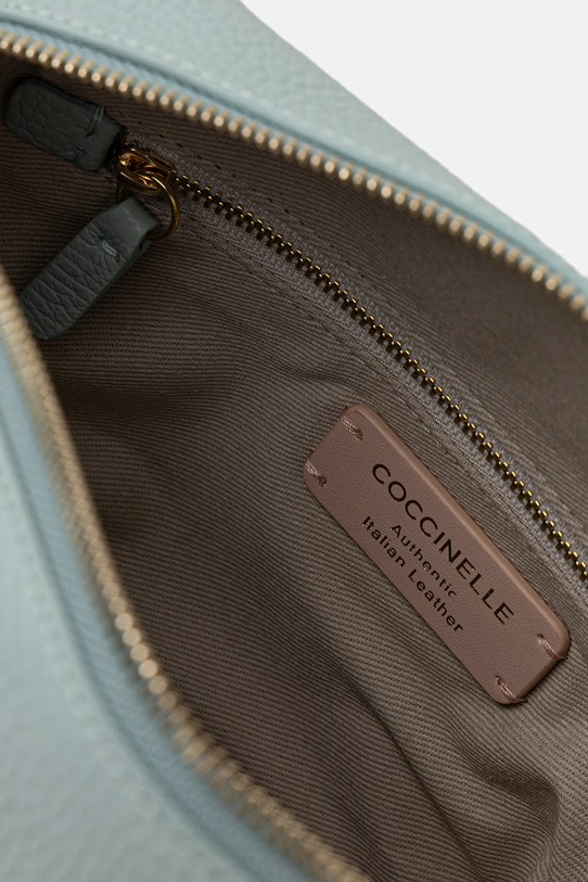 Coccinelle torebka skórzana turkusowy E1.U45.15.01.01