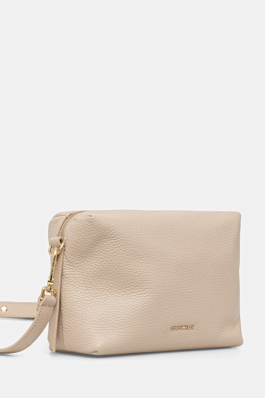 Coccinelle torebka skórzana E1.U45.15.01.01 beżowy SS26