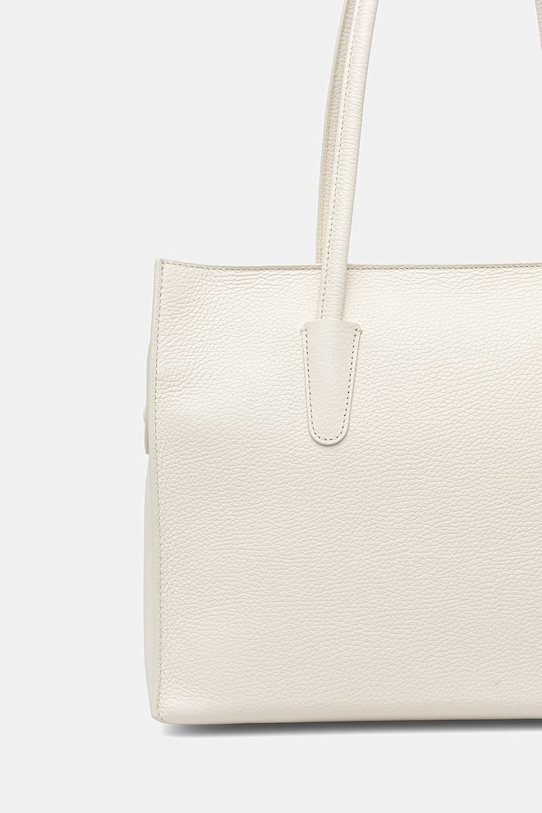 Аксесуари Шкіряна сумочка Coccinelle E1.UAK.11.02.01 бежевий