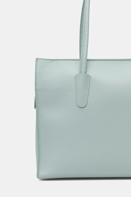 Akcesoria Coccinelle torebka skórzana E1.UAK.11.02.01 turkusowy