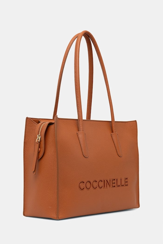 Кожаная сумочка Coccinelle E1.UAK.11.02.01 оранжевый SS26