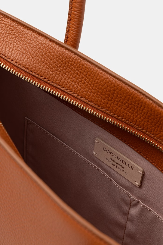 Coccinelle torebka skórzana E1.UAK.11.02.01 pomarańczowy