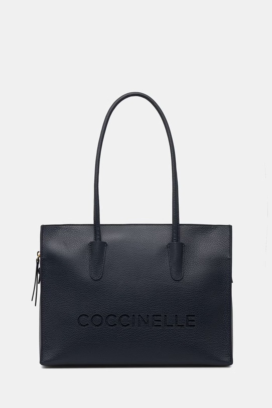 Coccinelle torebka skórzana skóra licowa granatowy E1.UAK.11.02.01