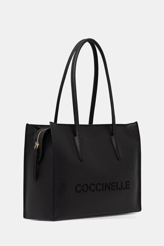 Coccinelle torebka skórzana E1.UAK.11.02.01 czarny SS26