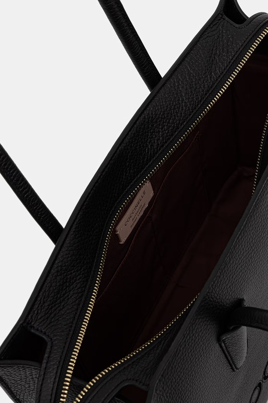 Coccinelle torebka skórzana E1.UAK.11.02.01 czarny