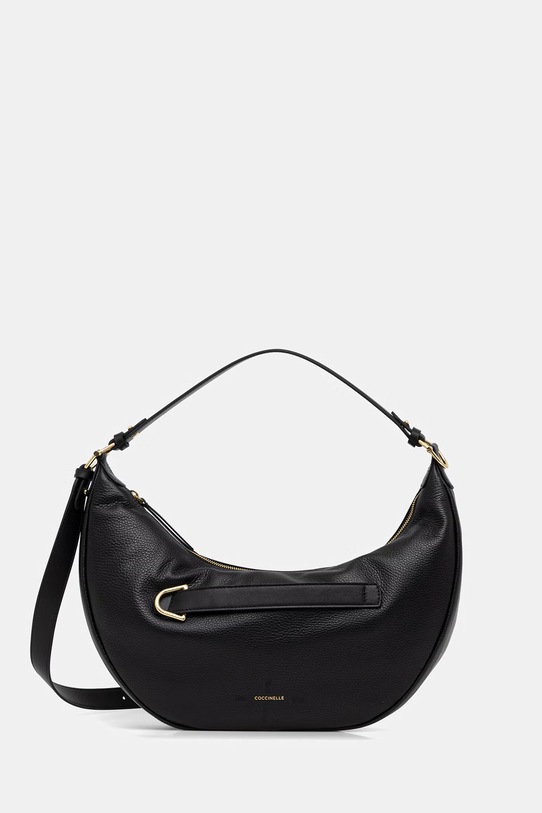 Coccinelle torebka skórzana skóra licowa czarny E1.U4A.15.01.01