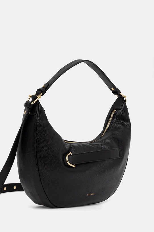 Coccinelle torebka skórzana E1.U4A.15.01.01 czarny SS26