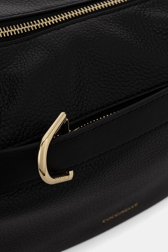 Coccinelle torebka skórzana czarny E1.U4A.15.01.01