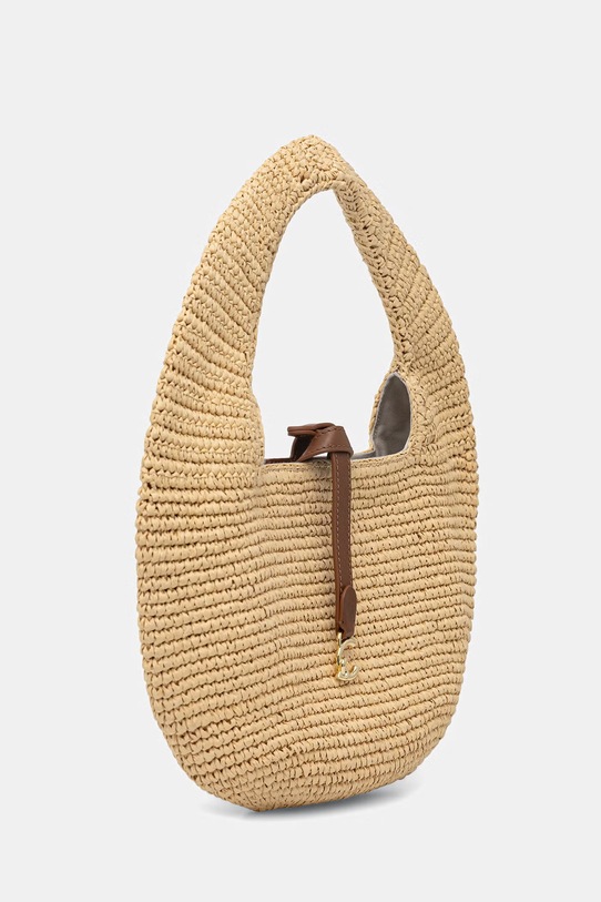 Coccinelle torba plażowa damska E1.UV1.13.02.01 beżowy SS26