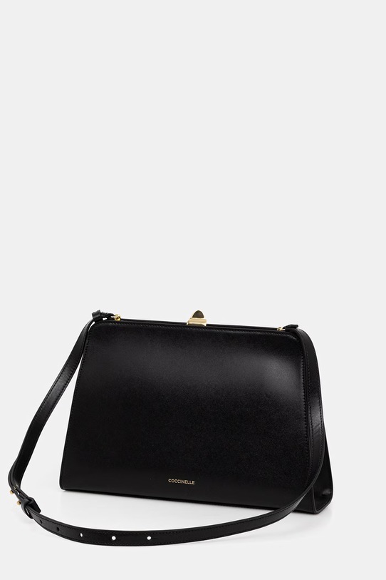 Akcesoria Coccinelle torebka damska skórzana E1.UR8.12.01.01 czarny