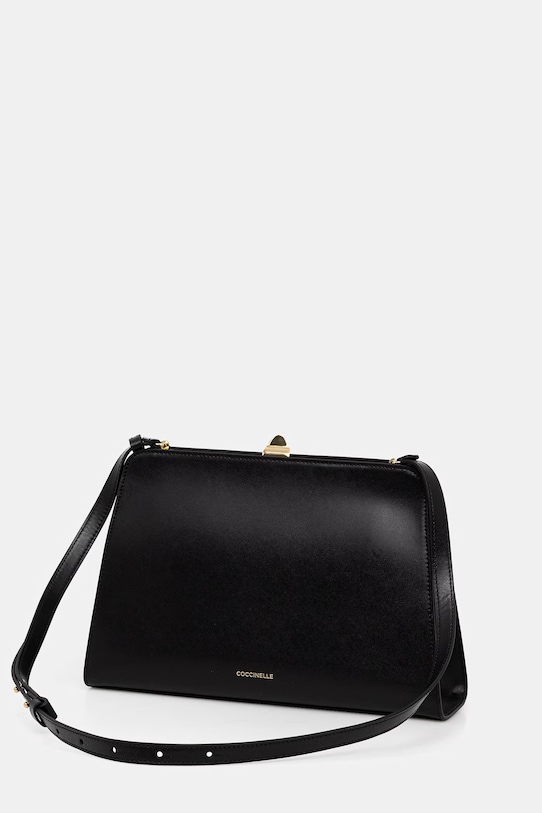 Akcesoria Coccinelle torebka damska skórzana E1.UR8.12.01.01 czarny