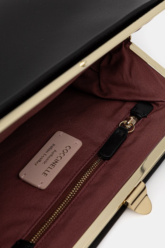 Coccinelle torebka damska skórzana E1.UR8.12.01.01 czarny