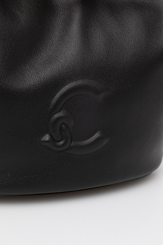 Coccinelle torebka crossbody damska skórzana czarny E5.U5F.58.01.01