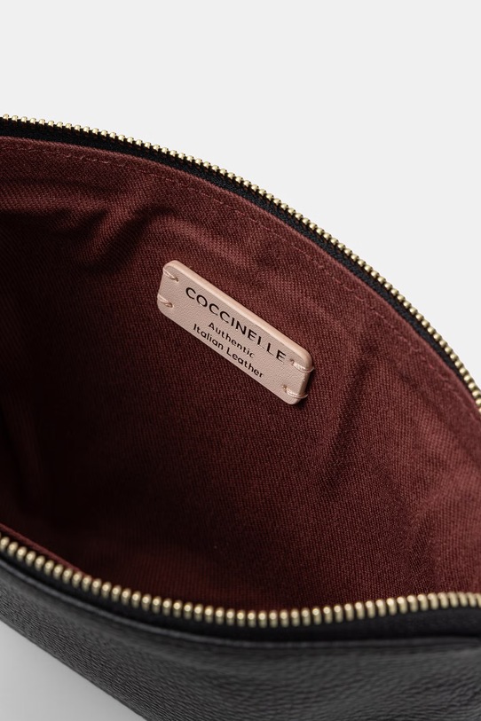 Coccinelle saszetka skórzana czarny E5.TBM.19.02.01