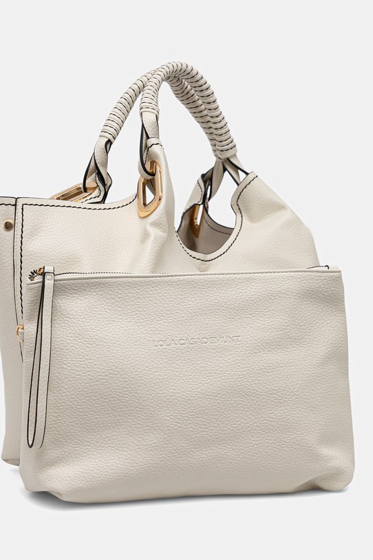 Τσάντα Lola Casademunt μπεζ LS2604021