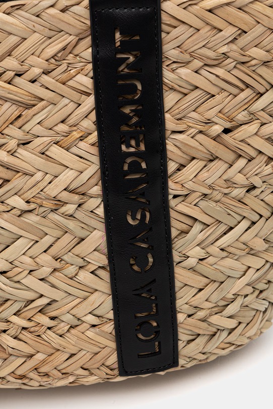 Akcesoria Lola Casademunt torba plażowa LS2604092 beżowy