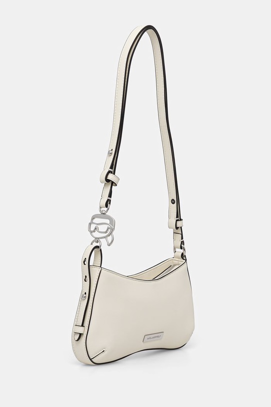 Karl Lagerfeld torebka damska z imitacji skóry IKON B2W30269 beżowy SS26