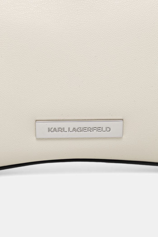 Akcesoria Karl Lagerfeld torebka damska z imitacji skóry IKON B2W30269 beżowy