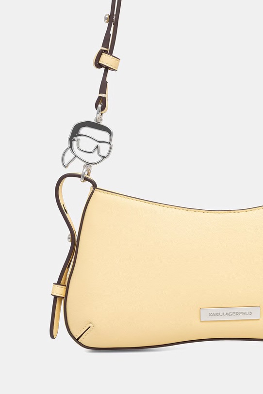 Karl Lagerfeld Torebka damska z imitacji skóry IKON żółty B2W30269