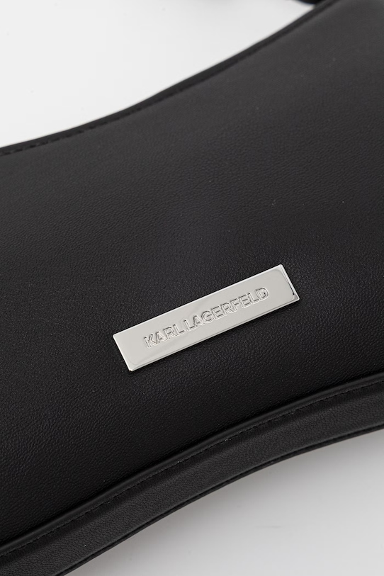Karl Lagerfeld torebka damska z imitacji skóry IKON czarny B2W30269