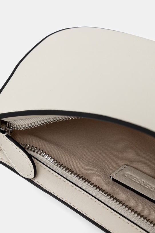 Karl Lagerfeld torebka bagietka damska z imitacji skóry IKON B2W30180 beżowy