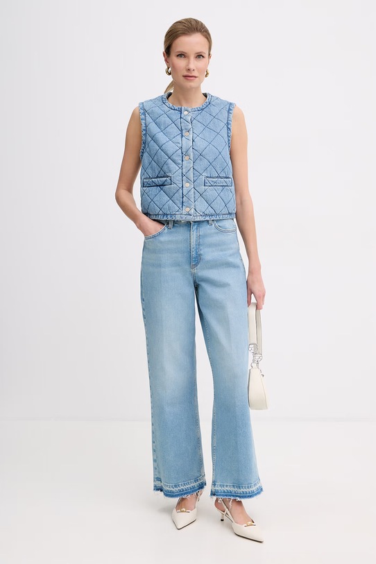 Karl Lagerfeld чанта тип багета дамска от имитация на кожа IKON B2W30180