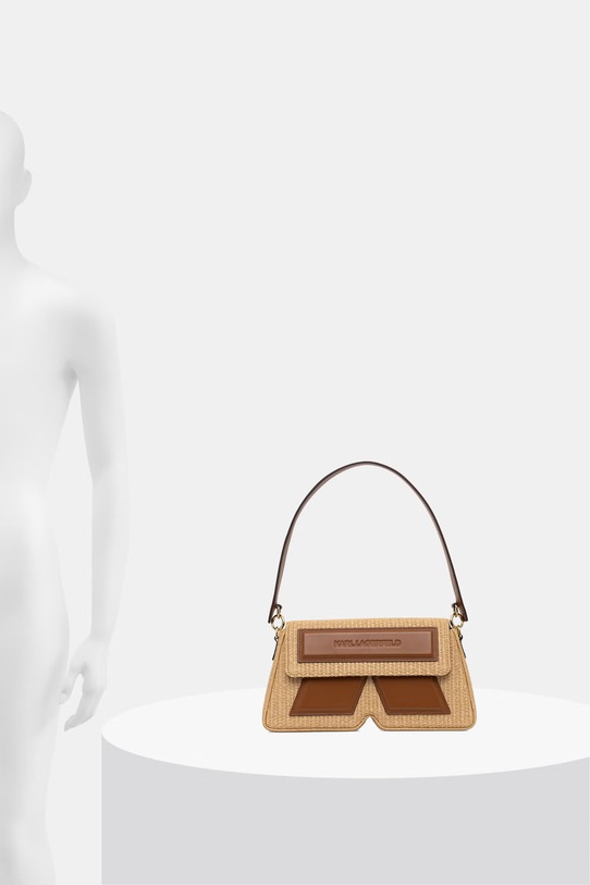 Karl Lagerfeld torebka bagietka damska skórzana IKON/K B2W30023