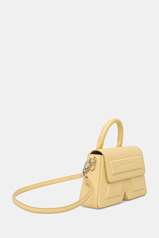 Doplňky Karl Lagerfeld taška ženská kožená IKON/K B2W30261 žlutá
