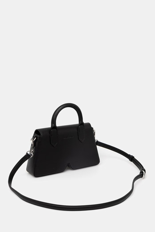 Akcesoria Karl Lagerfeld torebka damska skórzana IKON/K B2W30261 czarny