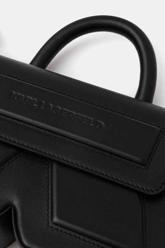 Karl Lagerfeld torebka damska skórzana IKON/K czarny B2W30261