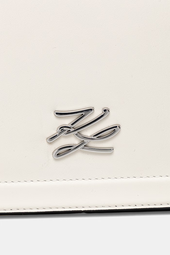 Akcesoria Karl Lagerfeld torebka damska K/AUTOGRAPH B2W30036 beżowy