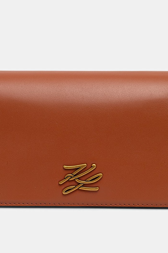 Karl Lagerfeld torebka crossbody damska K/AUTOGRAPH brązowy B2W30268