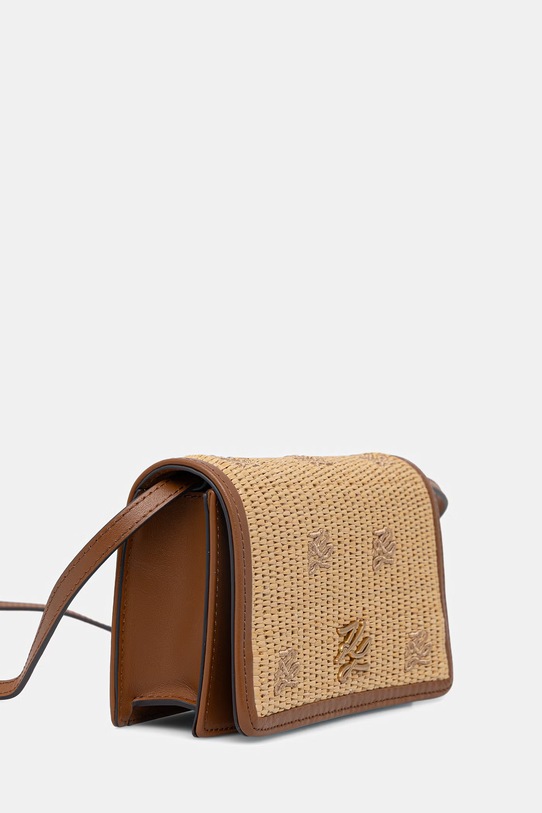 Karl Lagerfeld crossbody kabelka dámská kožená K/AUTOGRAPH B2W30270 béžová SS26