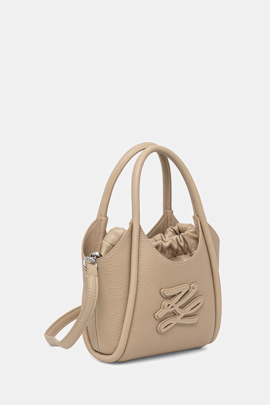 Karl Lagerfeld torebka crossbody damska K/AUTOGRAPH B2W30053 beżowy SS26