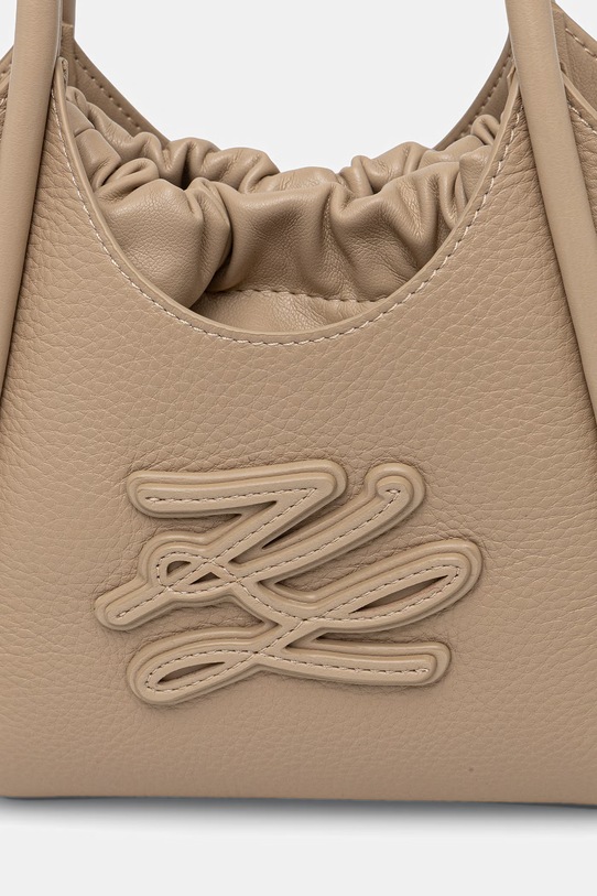 Karl Lagerfeld torebka crossbody damska K/AUTOGRAPH beżowy B2W30053