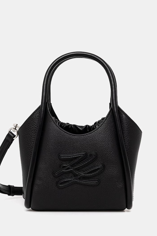 Karl Lagerfeld torebka crossbody damska K/AUTOGRAPH czarny B2W30053