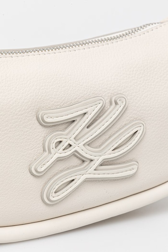 Karl Lagerfeld torebka damska skórzana K/AUTOGRAPH beżowy B2W30235